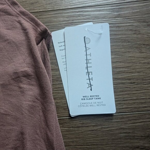 Athleta | Well Rested Rib Sleep Set In Palermo Pink - Picture 5 of 12
